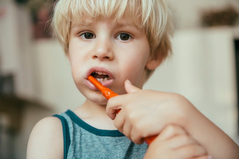 Tratamiento de caries en niños de 2 a 5 años con prevención